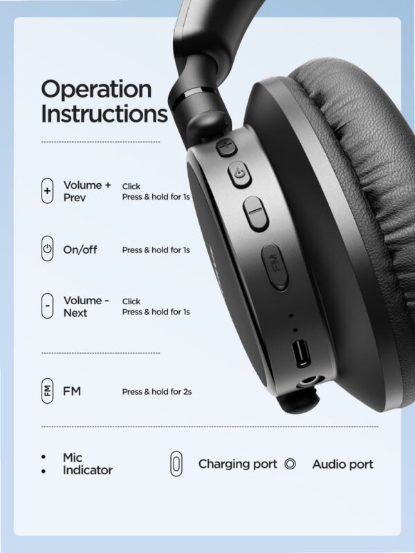 Joyroom JR-OH1 Bluetooth Headphones