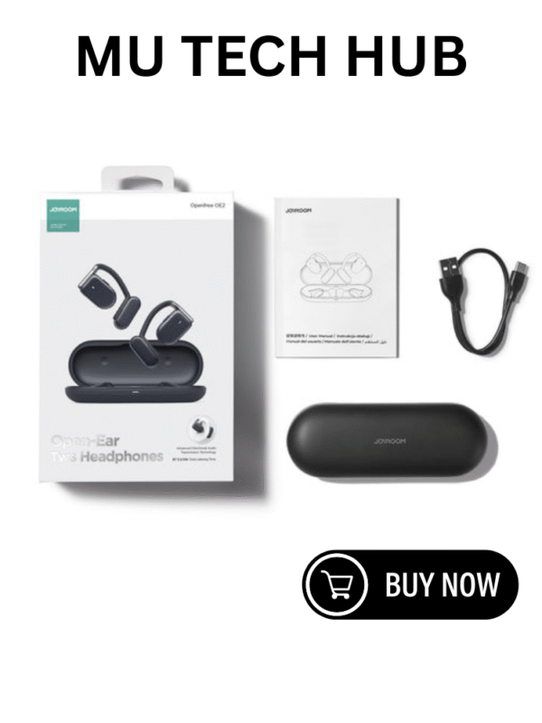 Joyroom buds oe2 poster 1 JR-OE2 Open-Ear True Wireless buds